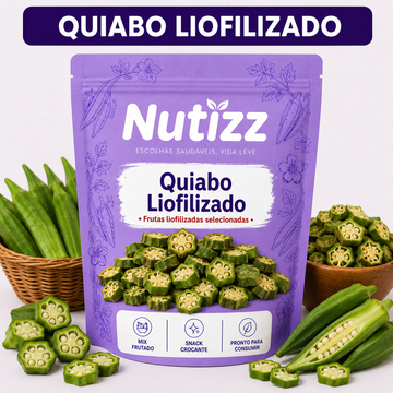 Quiabo liofilizado